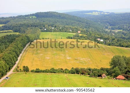 Landscape of south Moravia