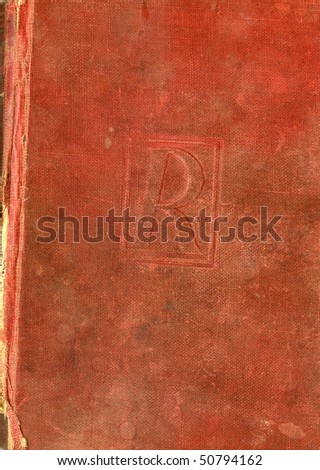 Front cover - old red book
