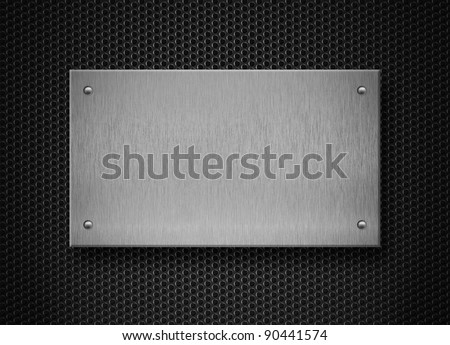metal plate industrial background