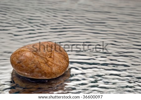 stone and water