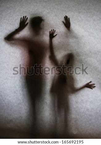 people shadows