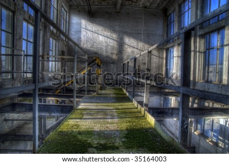 old empty factory