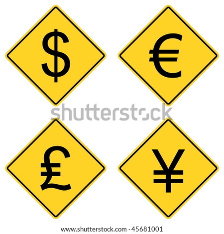 currency symbols vector. stock vector : Currency