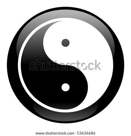 Ying Yang Black