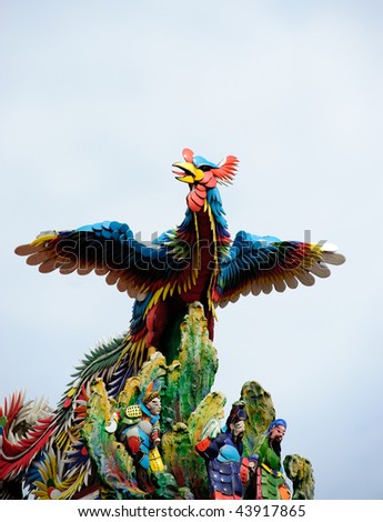 stock photo chinese phoenix
