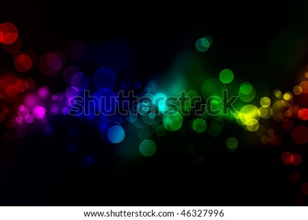 colorful night lights