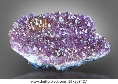 Amethyst cluster from Brazil