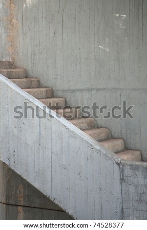 concrete staircase construction