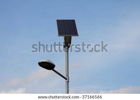 light and solar panel 1