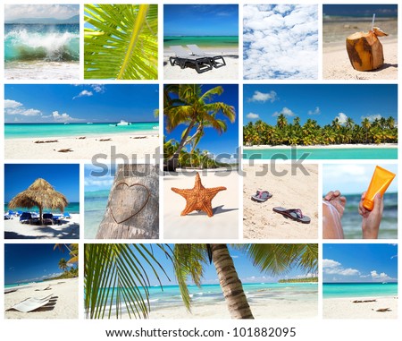 Caribbean Collage