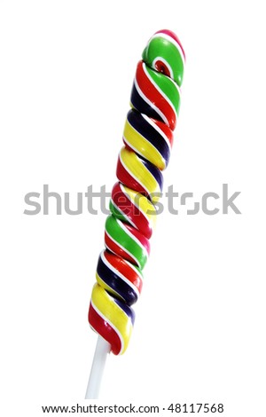 lollipop wallpaper. two rainbow lollipop on a