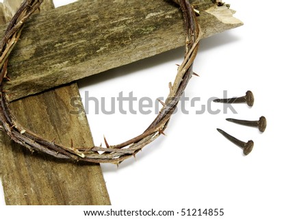 jesus christ on cross clipart. the cross and the three