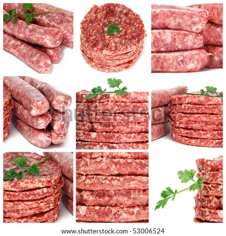 خفايا الاغذيه المصنعه واضرارها  Stock-photo-a-collage-of-nine-pictures-of-different-minced-meat-products-53006524