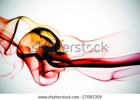 colored smoke isolated on a degraded background