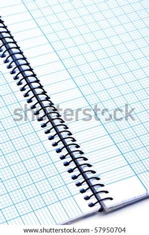 Checkered Notebook