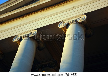 national gallery of art (west wing) detail of columns