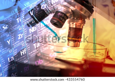 scientist with equipment,science research,science background