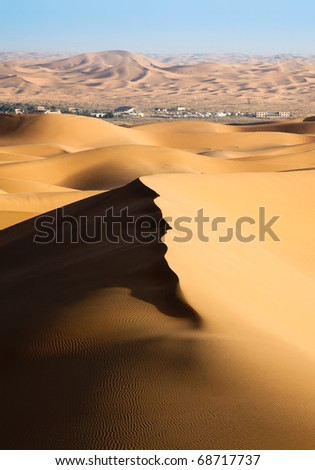 Sand desert ,china