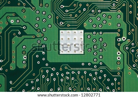 Motherboard background - micro chip on system board
