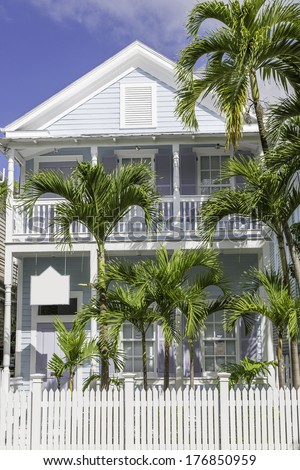 Beach House in the Florida Keys, Florida USA