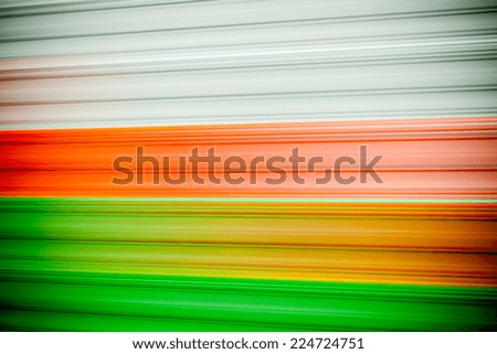 Abstract image of colors motion blur. Defocused background