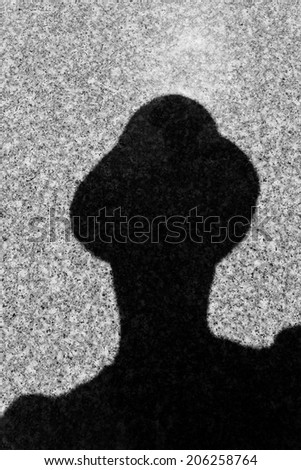 shadow portrait