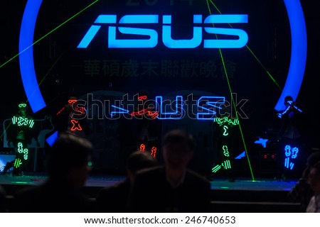 January 24 2015, Taipei Taiwan - ASUS year end party.