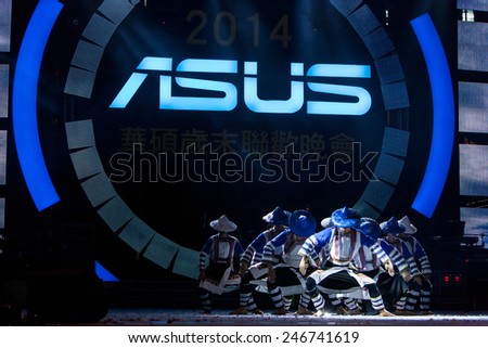 January 24 2015, Taipei Taiwan - ASUS year end party.