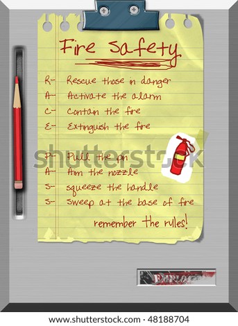 Fire Safety- R.A.C.E. and P.A.S.S. rules