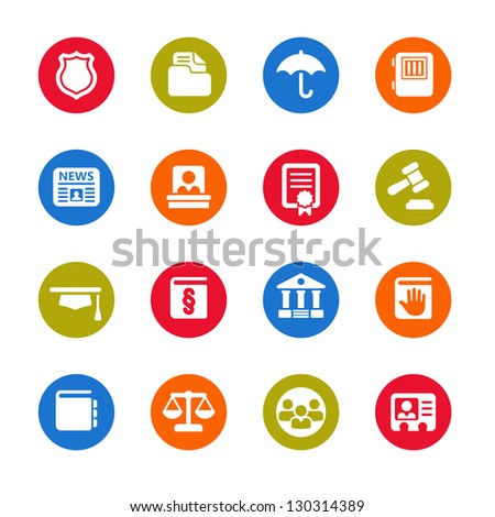law icons law icons