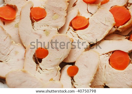 slices of white meat