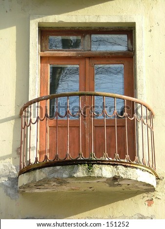 old balcony
