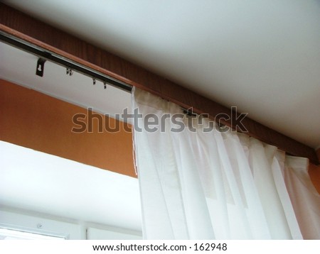 curtains hanging