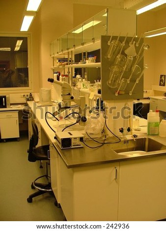 laboratory and it's equipment