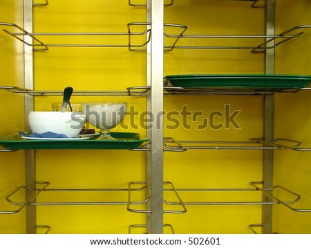 Empty Cafeteria Tray