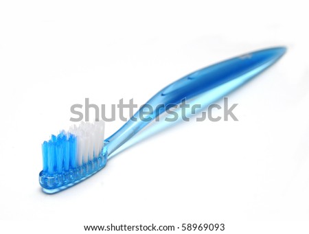 Blue Toothbrushes