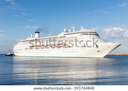 Large Luxury Cruise Liner