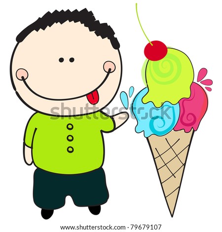 Drawn Ice Cream