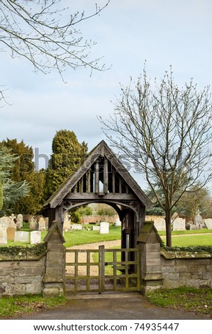 Lychgate at Church Yard Entrance for Corpse\'s