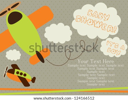baby shower card design vector illustration baby shower card design vector illustration