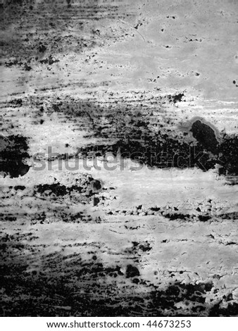 aged painted wall, black and white abstract background
