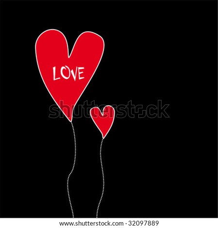funny love pictures. stock vector : funny love