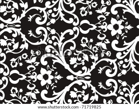 White Wallpaper on Stock Vector   Black White Wallpaper Vector Design For Background