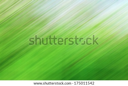 Abstract artistic illustration background with vibrant light green cover of bog and mystery ecosystem, natural bright spring soft colors, futuristic tranquility texture in motion blur shift tilt lines