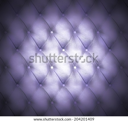 Abstract art used skin background texture of old natural luxury modern style rhombs leather Classic light violet and dark purple grungy decor retro wall, door, sofa, studio interior with metal buttons