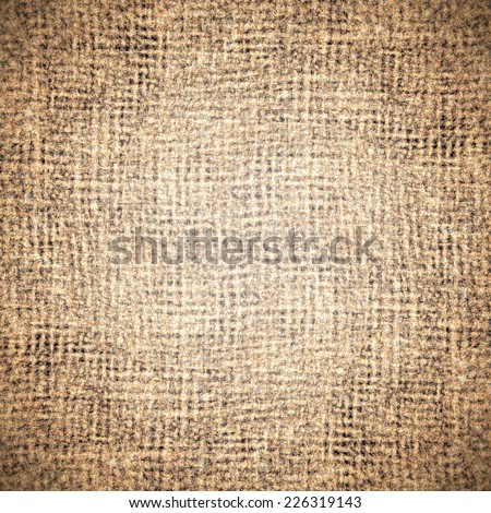 Perspective and closeup view to abstract space of empty light brown, yellow and orange natural clean linen texture for the traditional background in warm rural and grunge colors
