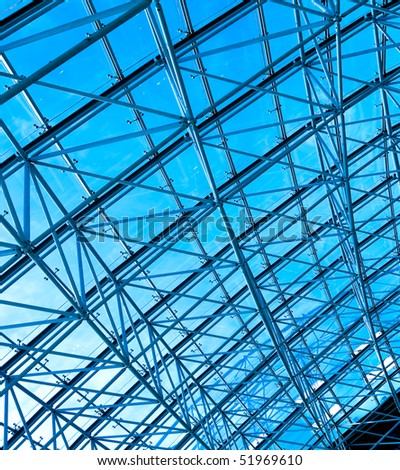 abstract ceiling indoor business hall