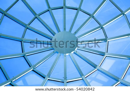 round ceiling interior