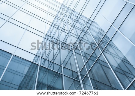 transparent windows texture of glass high tech modern building
