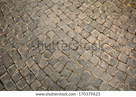 Texture of stone paths background